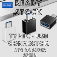 OTG USB 3.0 to Type C / OTG Adapter Converter for Huawei Samsung Macbook OPPO Adapter/GOOD QUALITY/W