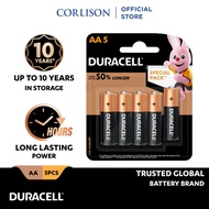 Duracell Alkaline AA Batteries, pack of 5