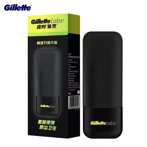Gillette Labs Razor Travel Box Portable Shaver Travel Case Dustproof Drop-resistant Storage Box For 