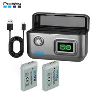 NB-13L Battery 1600mAh and Charger for Canon PowerShot G1 X Mark III, G5 X, G7 X, G7 X Mark II, G9 X
