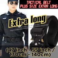 [Plus Size] Extra long Tactical Belt Tali pinggang Lelaki ugh