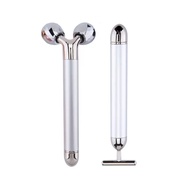 Electric Roller Beauty Bar Vibrating Facial Roller Massager Face Lifting Anti-Wrinkle Skin Care Roll