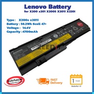 Lenovo Battery แบตเตอรี่ โน๊ตบุค Battery Notebook Lenovo ThinkPad X200 x201 X200S X201i X220I 47+ 6c