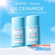 [2pcs]SKINTIFIC Sunscreen 2pcs Set 5X Ceramide Serum Sunscreen Stick SPF50 PA++++ Skincare Sunscreen