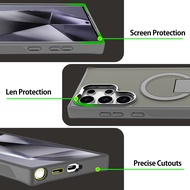 Case For Samsung Galaxy S26 / S26+ / S26 Ultra Translucent Matte Invisible Stand Magnetic Phone Case