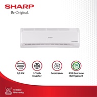 ac sharp 1/2 pk ( x6bey ) inverter + pasang