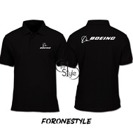 BOEING POLOSHIRT - BOEING POLO - BOEING COLLAR T-SHIRT