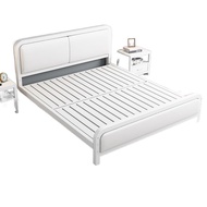 European-Style Iron Bed Frame Single/Super Single Bed1.8 Household Double Bed Simple Modern 1.5 M Rental House Iron Frame Single Bed