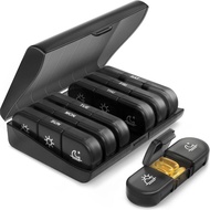 Pill Box Set Medicine For 1 Week 21 Compartments Morning Lunch Evening Easy To Carry Convenient Stor