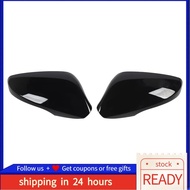 Newlanrode Side Mirror Cover  Rearview Cap Glossy Black Scratch Proof Replacement 87616 3X000ANKA Weather Resistance for Elantra MD 2011 To 2016
