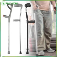 [Wishshopelxn] Forearm Crutches for Adults Lightweight Universal Arm Crutches for Women Men