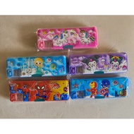 (PCS) FANCY MAGNETIC PENCIL BOX GP65092 (min. order 3 pcs)