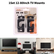 【No-profit】 1set Brand New And Durable 12-80inch Tv Mounts Lcd Led Wall Mount Bracket Fixed Flat Panel Tv Frame W/screw