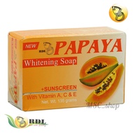 RDL Papaya Whitening Soap + Sunscreen 135g