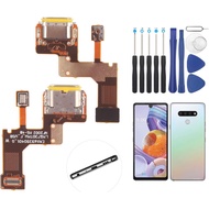 Penyambung Dock untuk LG Stylo 6 Penggantian Kabel Flex Port Pengecasan USB untuk LG Stylo 6 Q730 Q7
