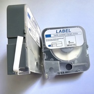 Tape Cassette LM-MX305W 9mm x 8m White Label For MAX LETATWIN LM-380E, LM-390A, DR-100, PT1010 PVC T