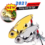 OPA-BH-VIB Spoon Fishing Lure / Gewang Sebarau 7g-20g Metal Spinner Fishing Bait Crankbait Bass Arti