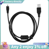 Black USB 2.0 A to 8-Pin Mini B Cable w/ Ferrite - 1.5M / 59 Inches for  CoolPix P90