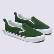 VANS KNU SLIP ON GREEN TRUE WHITE  (สินค้ามีประกันแท้)