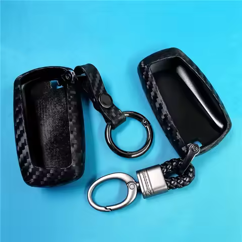 Carbon Fiber Pattern Silicone Car Key Case Cover for BMW 5 E90 F10 F20 F30 X3 X4 M2 M3 M5 M6 for BMW