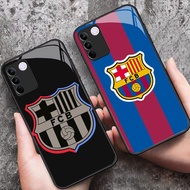 DK-63 FC Barcelona Logo HD Glass Casing for VIVO V27E V29 V30 V23 Y200E T3 Y100 V27 V29E V23E Y200 L