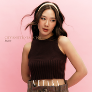 VETAKA City Knitted tank top (เสื้อกล้าม ทอไหมพรม)