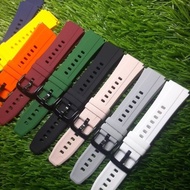 Casio W 217H W-217H F-91H W-800H Rubber Silicone 18mm Quick Release Watch Strap