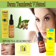 V Natural Serum Temulawak Vitamin A, C, E Brighten Face