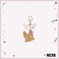 [Pendant] 25 Years NEXE Triple Cartoon New Style Acrylic Keychain Bag Pendant Accessories diy Jewelr