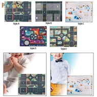 predolo Children Educational Road Traffic Play Mat Play Mat Rug Parking Lot Kids Carpet Playmat Rug 