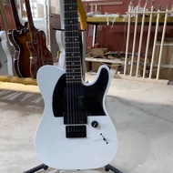 Fender Telecaster กีตาร์ไฟฟ้าแบนสีขาวเป็น Jim Root Signature TL กีตาร์ล็อคลูกบิด Rosewood Fingerboar