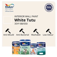 Dulux Wall/Door/Wood Paint - White Tutu (35YY 88/050) (Ambiance All/Pentalite/Wash &amp; Wear/Better Living)