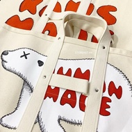 KAWS HUMAN MADE #KAWSMADE ✖️✖️ Collaboration POLAR BEAR 🐻‍❄️ 北極熊 TOTE Bag 大手提袋