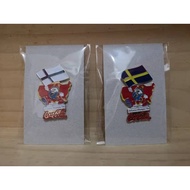 1996 Coca Cola Atlanta Olympic Pin Badges 2pcs