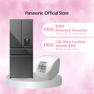 Panasonic Prime+ Edition 4 Doors Refrigerator with PrimeFresh and PrimeFreeze NR-YW590YMMS (537L)