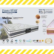 (Anti Static) Fibre Star MELINA Anti-Static 8'' Natural Coconut Fibre with Latex Layer Top/ Melina Mattress