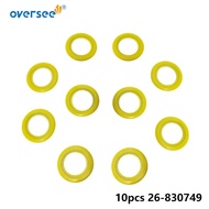 10 Pieces Gear Case Lube Oil Drain Plug Washer Gasket 26-830749 For Mercury Marine/Mercruiser Boat P