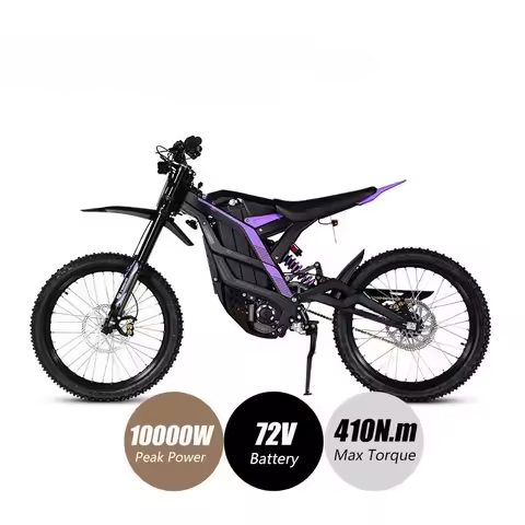 SXLL 79Bike Aluminum Full Absorber Falcon Electric Off-Road Vehicle Adult 72V Off-Road Motorcycle Mo