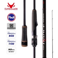 PURELURE NEW DANCE 10FT Spinning Rod For Bass High Carbon Long Throwing Fishing Rod In FUJI Accessor