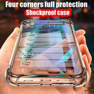 Clear Bumper Shockproof Cover Case For Samsung Galaxy A6 A8 Plus A7 A9 2018 S7 S8 S9 S10 S20 Note8 9 J4 J6 J8 Air Silicone case