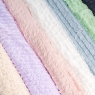 [Crystal Red] Chiffon Fabric Pleated Gauze Skirt Clothing Fabric Skirt Fabric Lining Lining Lining H