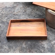 30 cm x 20 cm wooden tray for coffee coasters, tea/s