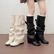 Juna Boots Western Cowboy Style Women's Biker Boots