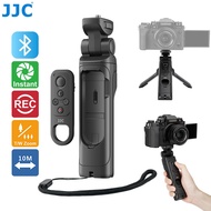 JJC TP-F1 Mini Tripod Shooting Grip with Bluetooth Wireless Remote Shutter TG-BT1 Vlogging Handle fo