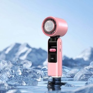 SY พัดลมมือถือ OUKU FS02 พร้อมไฟส่องสว่าง ปรับเงยได้ 180องศา จอแสดงผล LED มีโหมดเพิ่มความเย็น