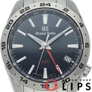精工 Grand Grand Seiko GMT 石英錶 39mm 運動系列 SBGN029/9F86-0AK0，含錶盒，不鏽鋼，男士腕錶，海軍藍，拋光，成色極佳 [二手]