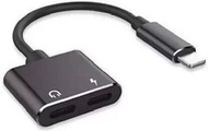 全城熱賣 - iphone耳機轉接頭/同時聽歌充電/一分二接口設計（1件）#G889002061