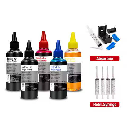 InkGarden Universal Dye Ink CISS For HP Canon Epson Brothers Series Inkjet Printer 301 305 302 303 3