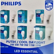 PHILIP ESSENTIAL LED BULB 3W 5W 7W 9W 11W 13W E37 6500K