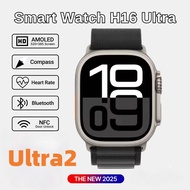 Original H16 Ultra Smart Watch 2GB ROM  49mm NFC Bluetooth Call Compass Original H15 Ultra2 Upgraded